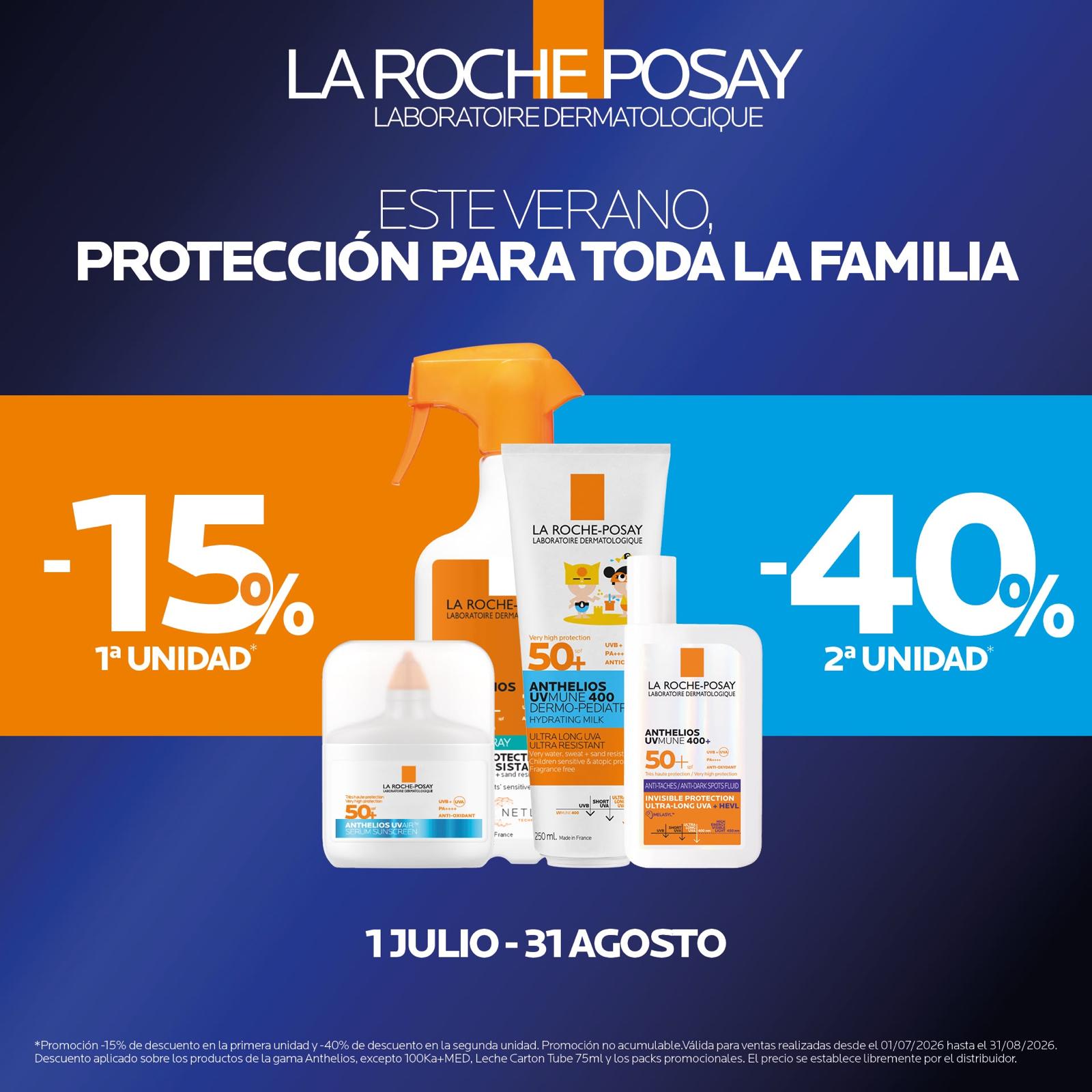 farmacia-calle-mayor-34-promoción-laroche-posay-protección-solar-verano-2026